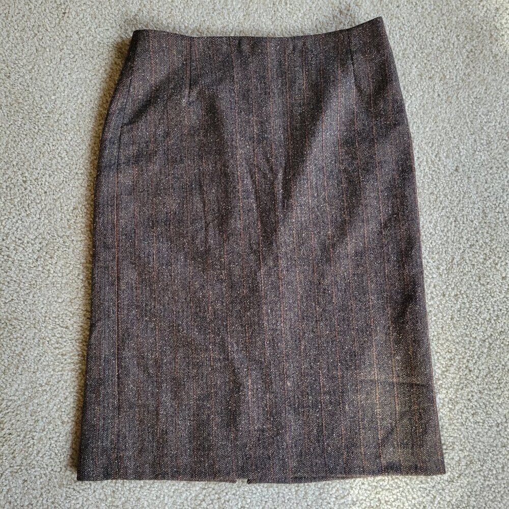 Vintage Barney's New York Wool (?) Tweed Skirt